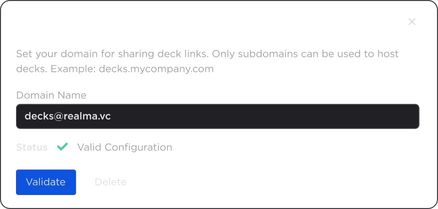 Send From Your Own URL