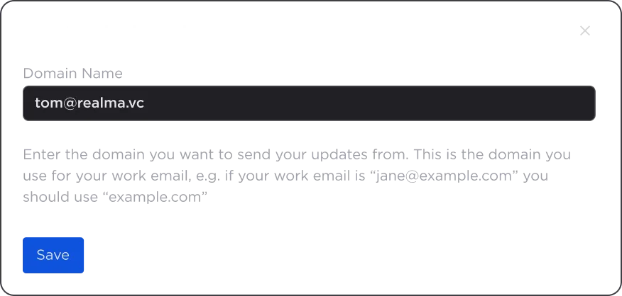 Send It From You, Not a Platform
