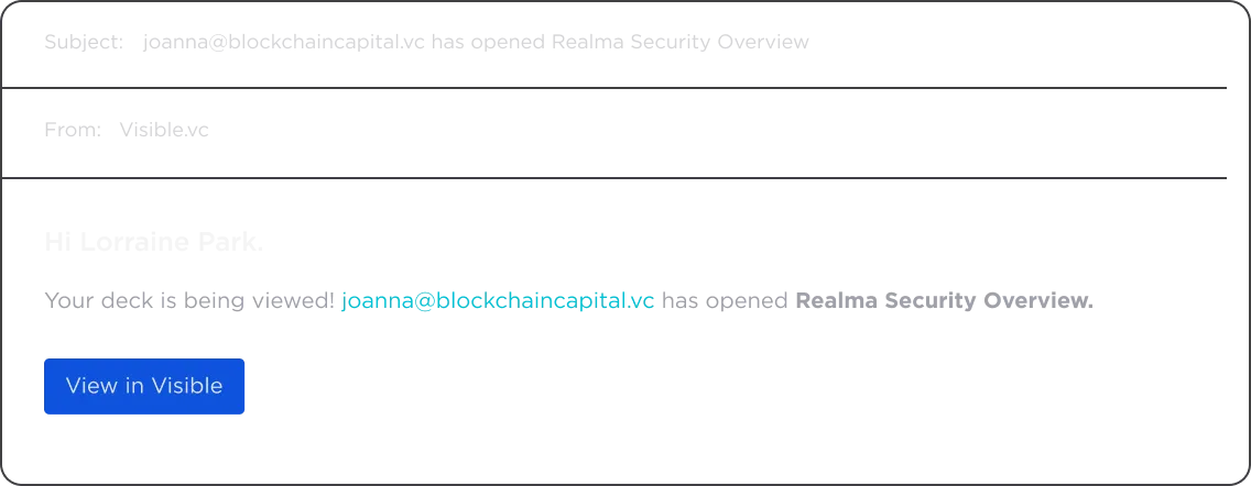 Know the Moment It's Opened
